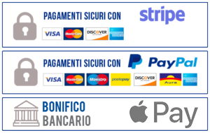 Pagamenti accettati Sellforyou: Paypal e carte di credito postepay,mastercard,maestro